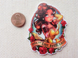 Second view of Extra Large Belle Needle Minder.