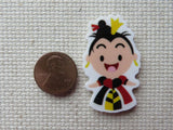 Second view of Queen of Hearts Needle Minder.