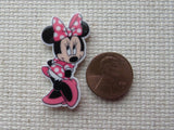 Second view of Minnie Mouse in a Pink Dress Needle Minder.