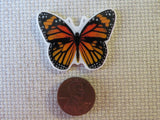 Second view of Monarch Butterfly Needle Minder.