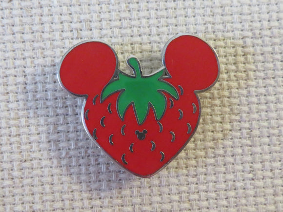 First view of Strawberry Mouse Ears Needle Minder.