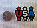 Second view of USA Stars Needle Minder.