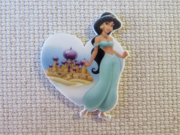 First view of Jasmine with the Home she Loves Needle Minder.