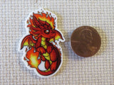 Second view of Fire Dragon Needle Minder.