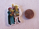 Shrek, Fiona and Babies Needle Minder, Cover Minder, Magnet