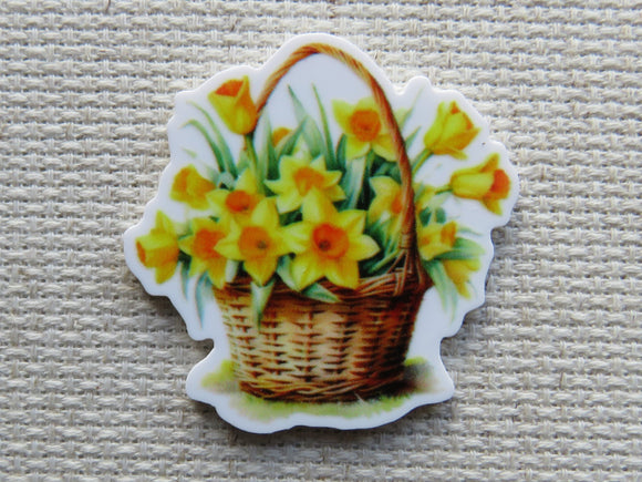 First view of A Basket of Daffodils Needle Minder.