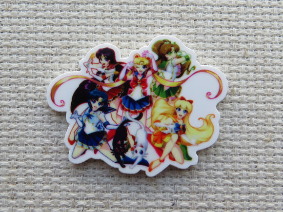 First view of Sailor Moon Group Photo Needle Minder.