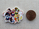 Second view of Sailor Moon Group Photo Needle Minder.