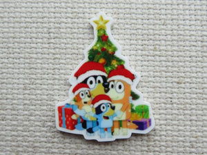 First view of Bluey Family Christmas Needle Minder.
