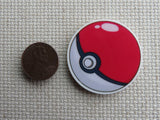 Second view of Poke Ball Needle Minder.