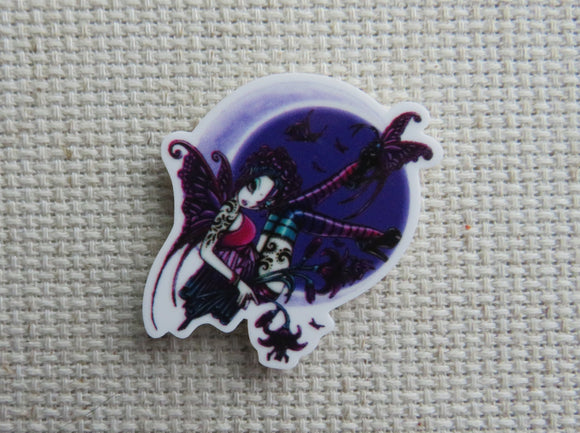 First view of Purple Moon Fairy Needle Minder.