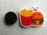 Second view of Burger and Fries Needle Minder.