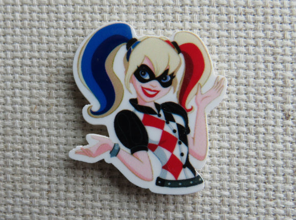 First view of Harley Quinn Needle Minder.