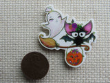 Second view of bat and Ghost Riding a Broom Needle Minder.