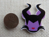 Second view of Maleficent Ears Needle Minder.