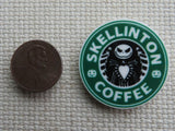 Second view of Skellinton Coffee  Needle Minder.