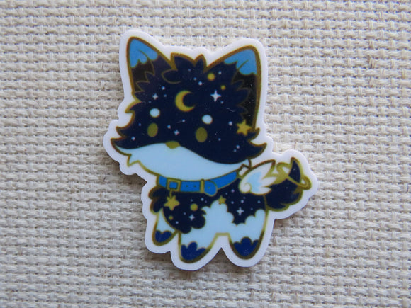 First view of Night Sky Dog Needle Minder.