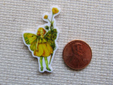 Second view of Yellow Fairy Needle Minder.
