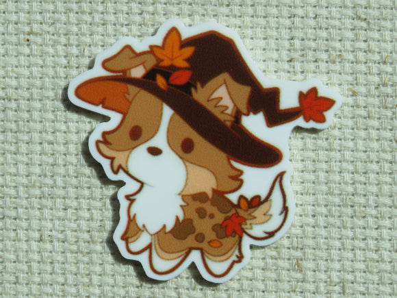 First view of Autumn Dog Needle Minder.