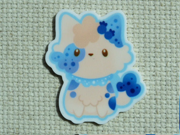 First view of Blueberry Cloud Cat Needle Minder.