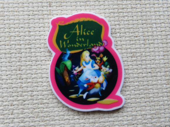First view of Alice and Friends Discovering Wonderland Needle Minder.