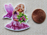 Second view of Pink Fairy Needle Minder.