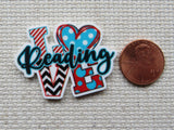 Second view of Love Reading Needle Minder.