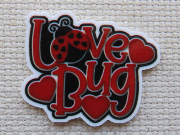 First view of Love Bug Lady Bug Needle Minder.