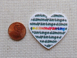 Second view of For the Love of Diamond Painting Needle Minder.