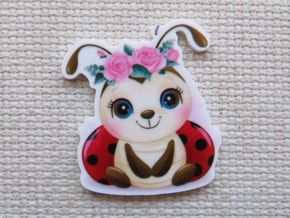 First view of Fun Loving Lady Bug Needle Minder.