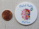 Second view of Mental Health Matters Needle Minder.