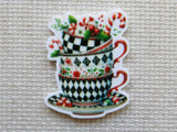 First view of A Stack of Christmas Themed Tea Cups minder.