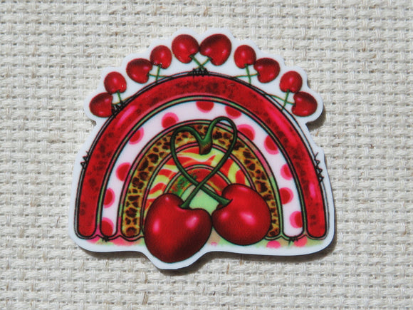 First view of Cherry Rainbow Needle Minder.