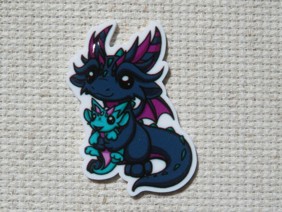 First view of Black Dragon with a Small Dragon Needle Minder.