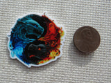 Second view of Fire and Ice Dragons Needle Minder.