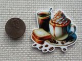 Second view of Coffee and Toast Needle Minder.