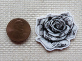 Second view of Music Rose Needle Minder.