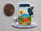Second view of Memories in a Jar Needle Minder.