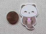 Second view of Otter with a Heart Needle Minder.
