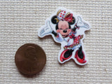 Second view of Ready to Party Minnie Mouse Needle Minder.