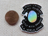 Second view of Dragon Scale Needle Minder.