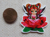 Second view of Rose Fairy Needle Minder.