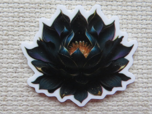 First view of Black Lotus Flower Needle Minder.
