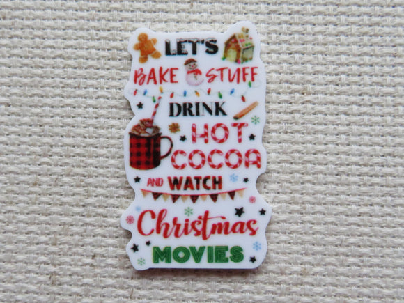First view of Christmas Baking Needle Minder.