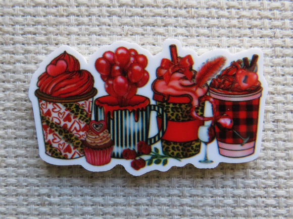 First view of Red Valentines Day Drinks Minder.