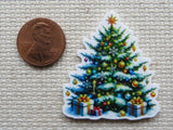 Second view of Decorated Christmas Tree Needle Minder.