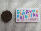Second view of Diamond Painting is my Therapy in Pastel Colors Needle Minder.