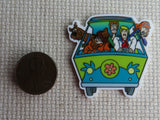 Second view of The Scooby Gang in the Mystery Machine Needle Minder.