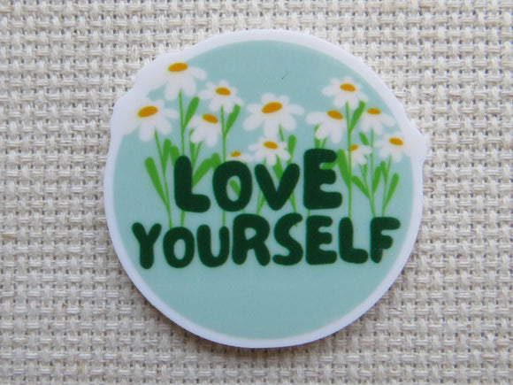 First view of Love Yourself Daisies Needle Minder.