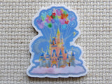 First view of Beautiful Blue Castle Needle Minder.